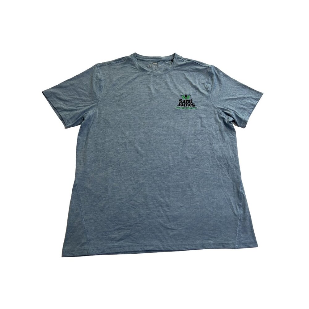 Saint James Iced Tea Shirt in Coyote Blue